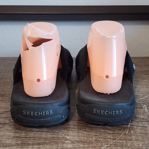 Skechers Reggae Sun Fest Women's Sandals Shoes Size 10 Black - Picture 4 of 9